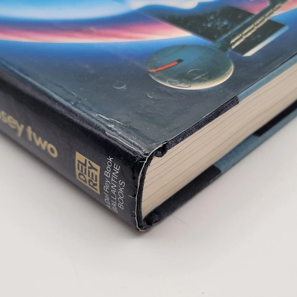 Arthur C. Clarke 2010: Odyssey Two Hardcover 1982 Del Rey Sci-Fi‎ Good